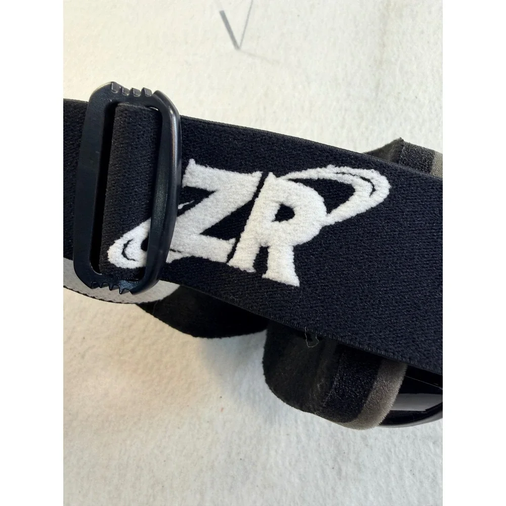 Zionor Lagopus Ski Goggles Black Silver Mirrored Lens Snowboard Eyewear ZN 5347